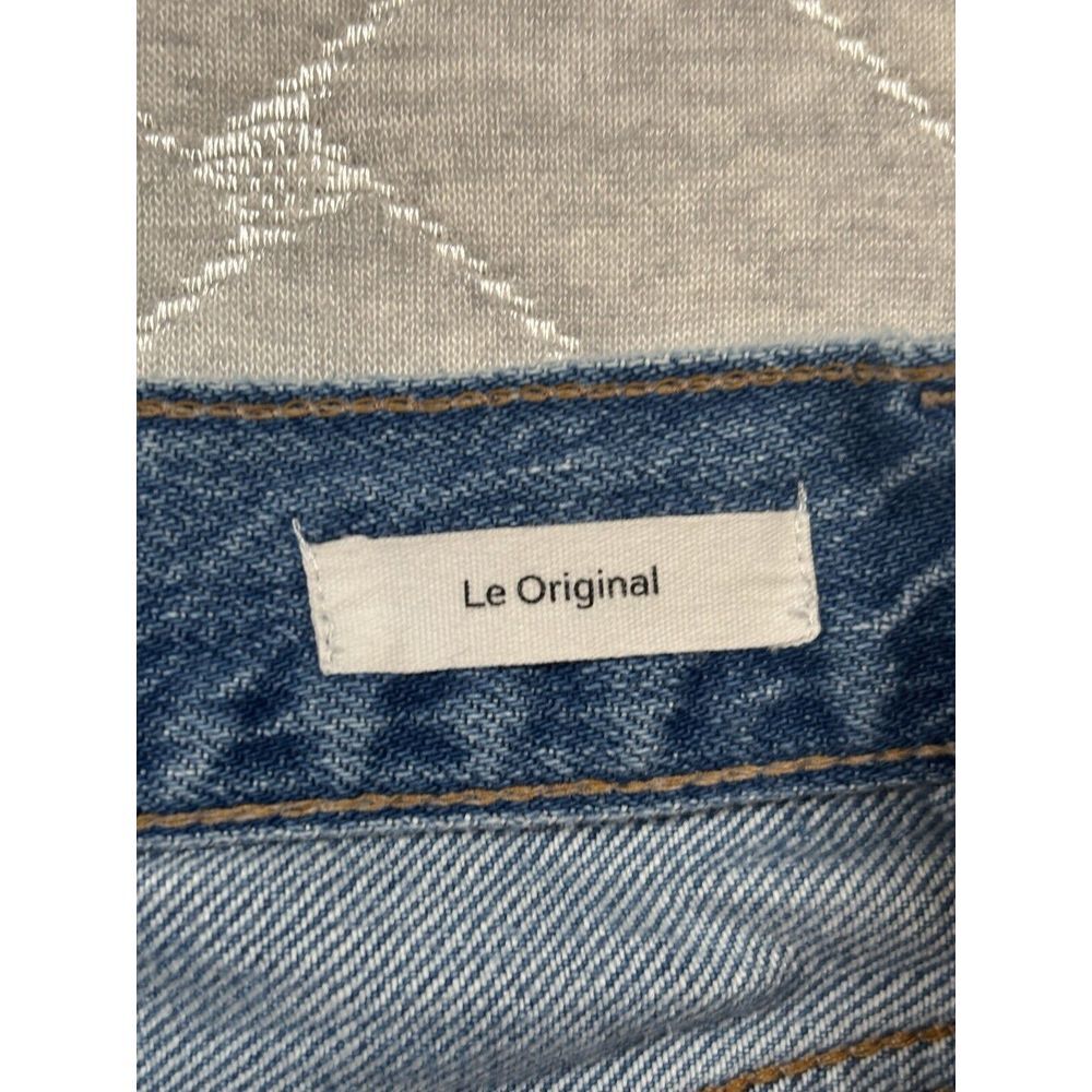 Frame Jeans Womens 27‎ Blue Le Original Distressed Light Wash 90s Y2K Straight - Picture 7 of 12
